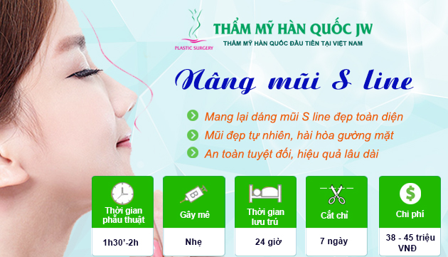 Nâng mũi S Line Nâng mũi S Line