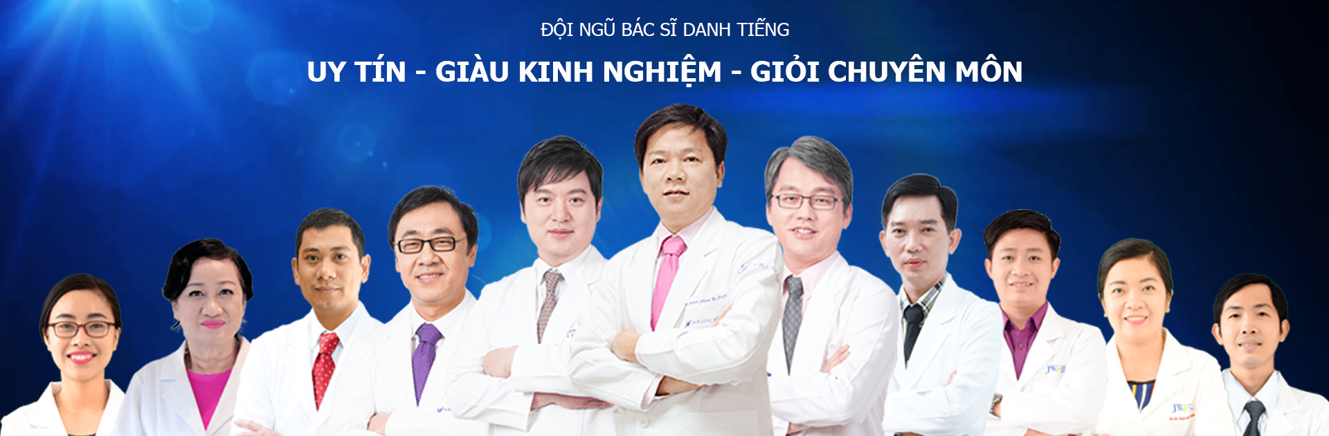 Đội ngũ bác sĩ uy tín hàng đầu Việt – Hàn tại JW