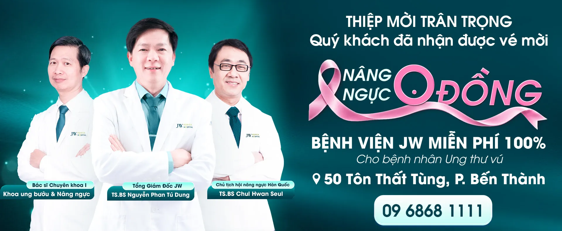 Hình ảnh thư mời ưu đãi nâng ngực 0 đồng