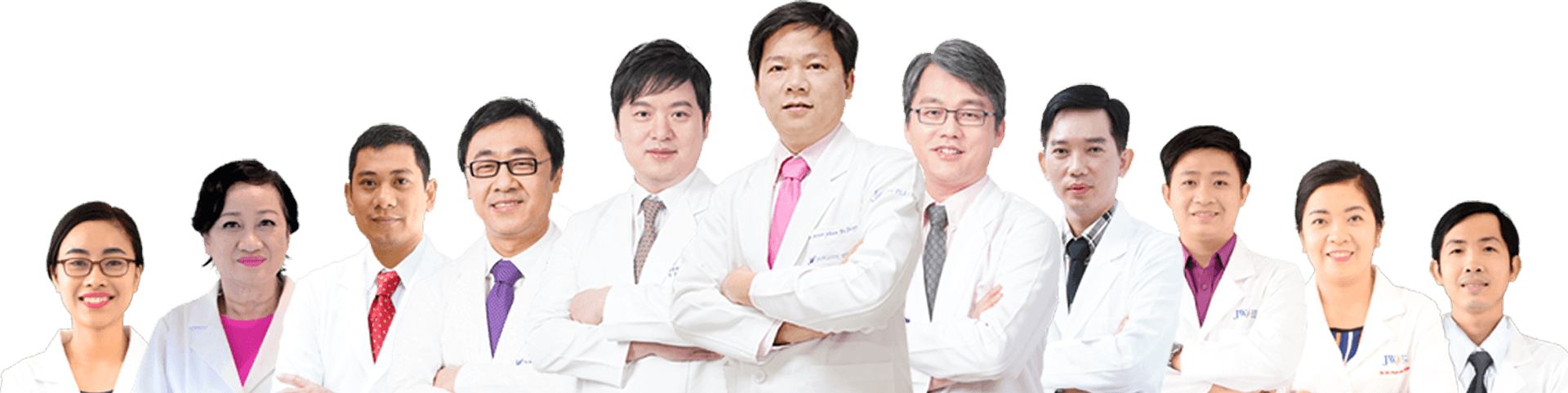 Đội ngũ Bác sĩ Bệnh viện Thẩm mỹ JW Hàn Quốc