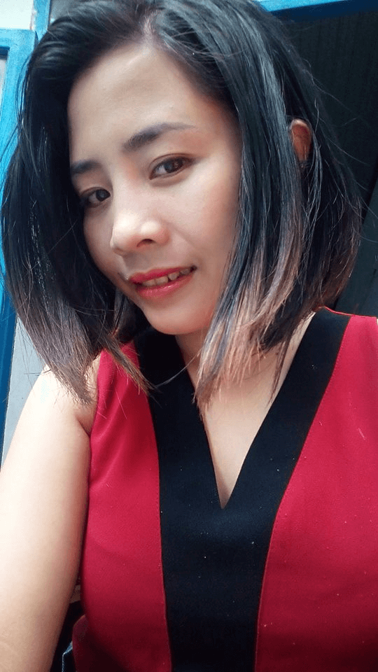 Hình ảnh chị Đinh Thị Trà tự tin Selfie sau Phẫu thuật hàm hô