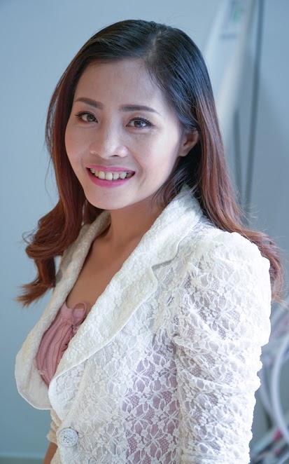 Hình ảnh chị Đinh Thị Trà sau Phẫu thuật hàm hô