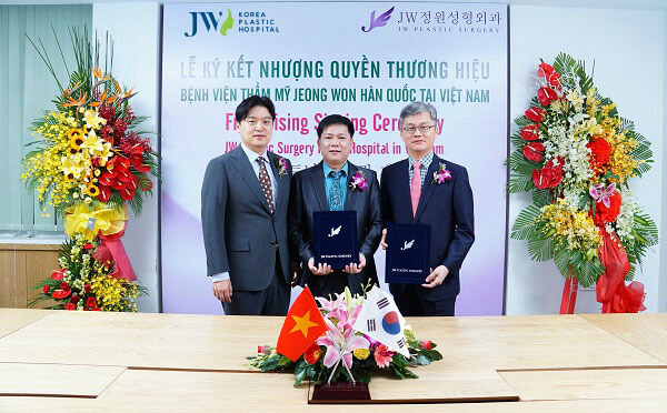 JW nhượng quyền thương hiệu chính hãng từ Jeong Won Hàn Quốc