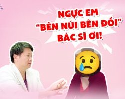 Tái tạo ngực cho nữ điều dưỡng ngực lệch sau đoạn nhũ