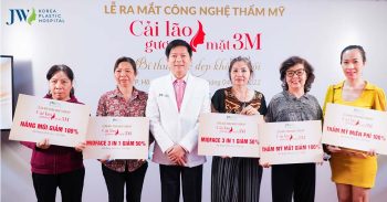 Sự kiện Bệnh viện JW ra mắt công nghệ mới Cải lão gương mặt 3M