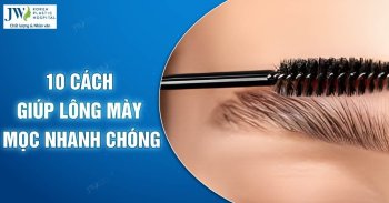 10 cách giúp lông mày mọc nhanh chóng tại nhà