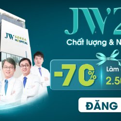 JW mừng sinh nhật 25 năm – Ưu đãi cực khủng đến 70%, 2000 suất làm đẹp chờ bạn