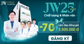 JW mừng sinh nhật 25 năm – Ưu đãi cực khủng đến 70%, 2000 suất làm đẹp chờ bạn