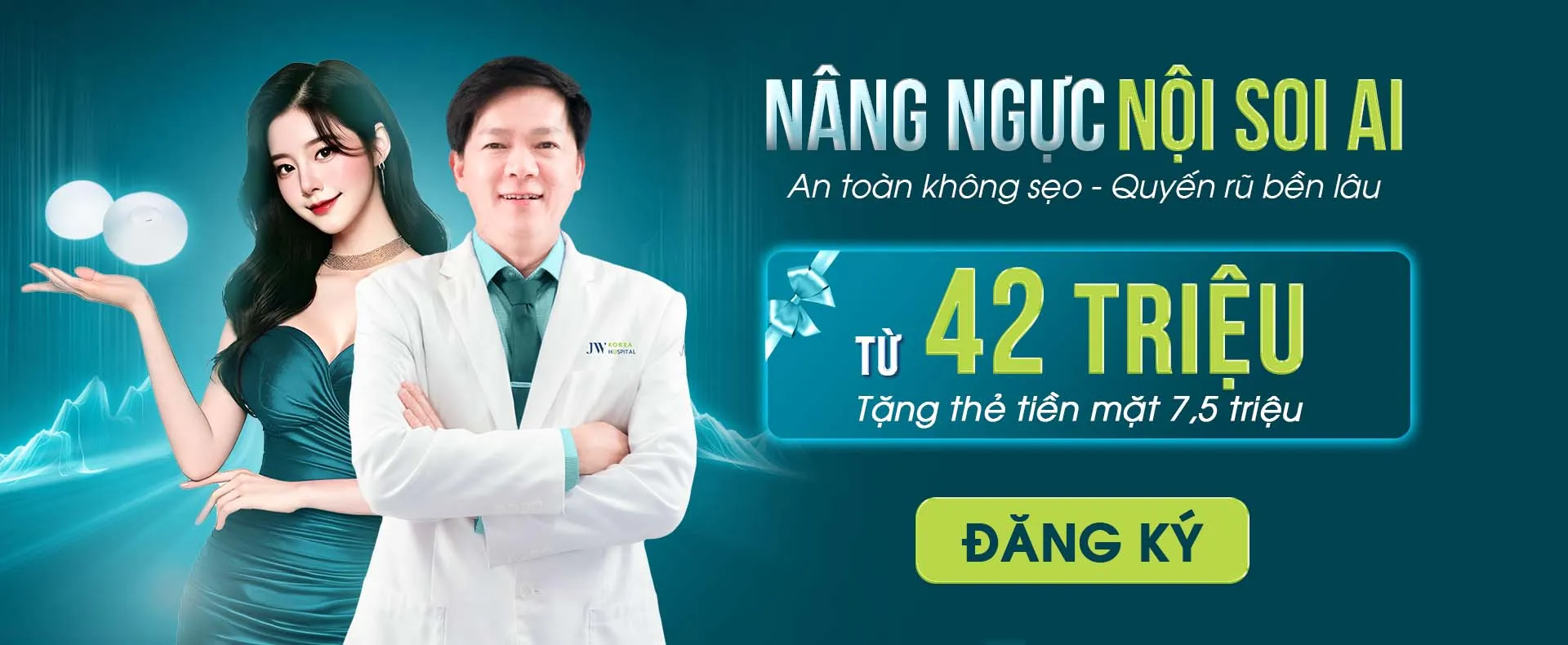 Nâng ngực nội soi AI