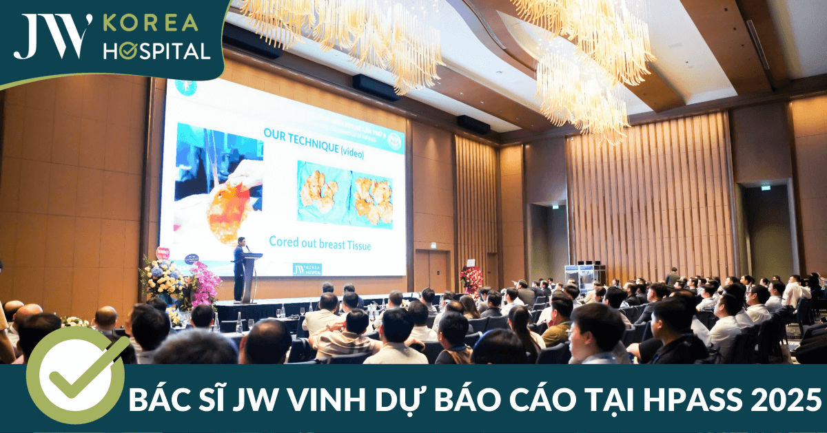 Rạng danh bác sĩ JW tham dự với vai trò là báo cáo viên tại HPASS 2025