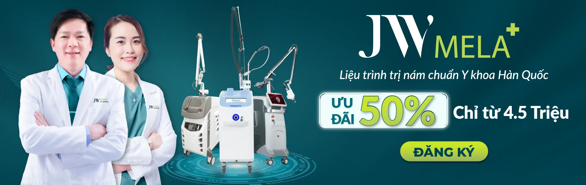 Liệu trình JW Mela Plus+