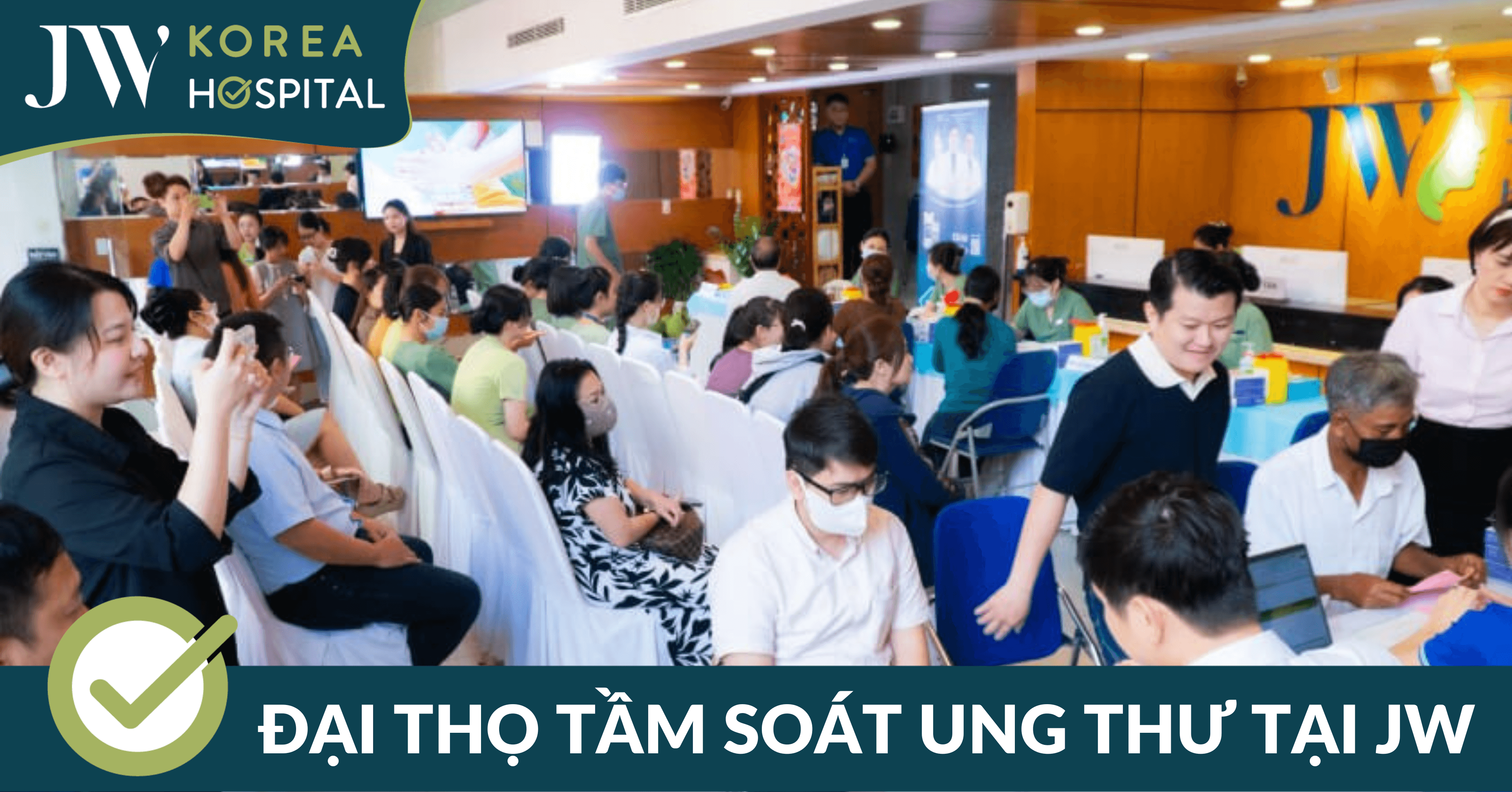 benh vien jw to chuc dai tho tam soat suc khoe va ung thu cho nhan vien