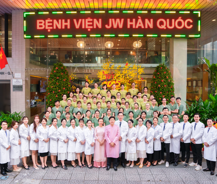 Hình ảnh đội ngũ Bệnh viện JW Hàn Quốc