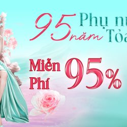 JW ưu đãi đến 95% mừng kỷ niệm “95 năm Phụ nữ Việt Tỏa Sáng”