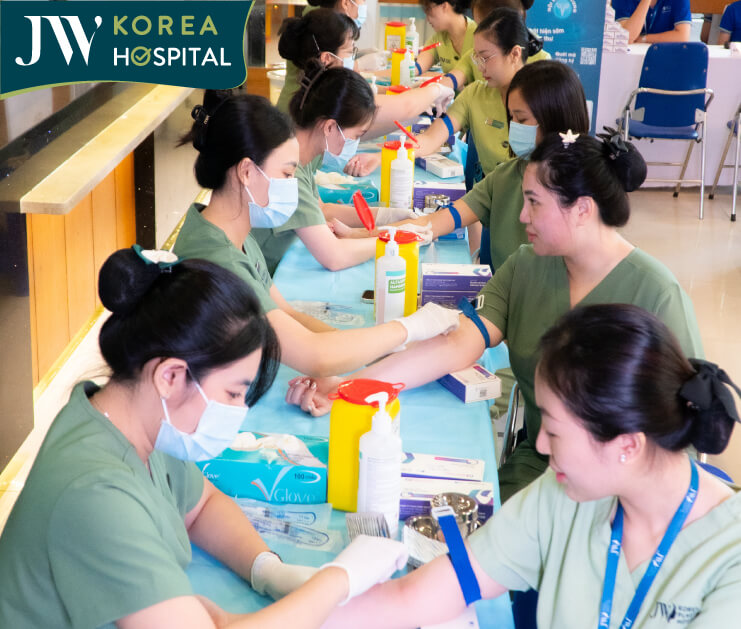 nhan vien jw va nguoi than tham du dai tho tam soat suc khoe va ung thu tai jw