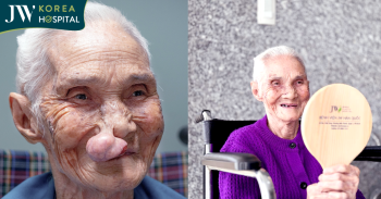Cụ bà 100 tuổi hồi phục kỳ diệu sau ca mổ u mạch máu tại Bệnh viện JW