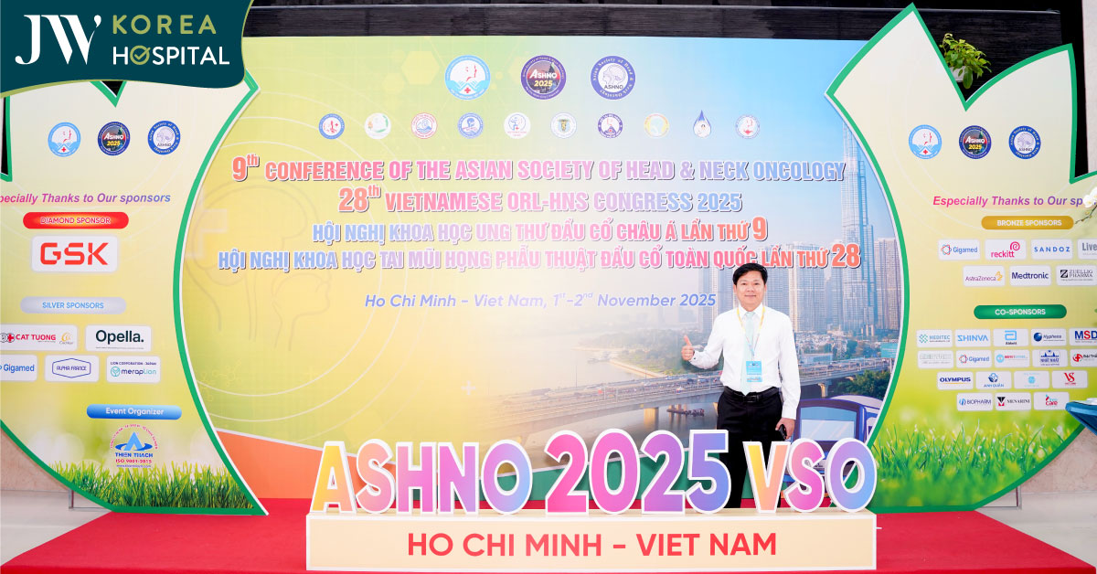 Bác sĩ Tú Dung vinh dự tham gia hội nghị ASHNO 2025
