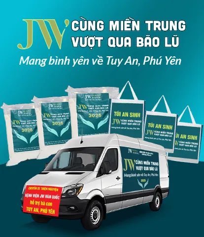 JW cùng miền Trung vượt bão lũ