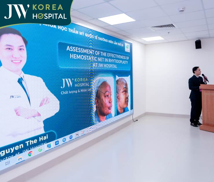 bác sĩ Nguyễn Thế Hải Bệnh viện JW mang đến Hội nghị HSAPS 2025 bài báo cáo có tính thực tiễn cao