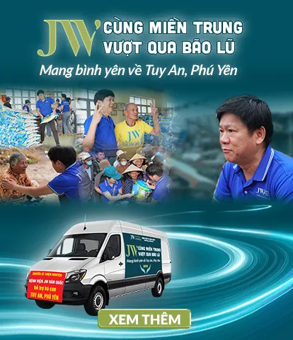 JW cùng miền Trung vượt bão lũ