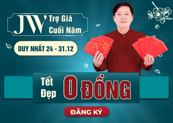 JW trợ giá cuối năm