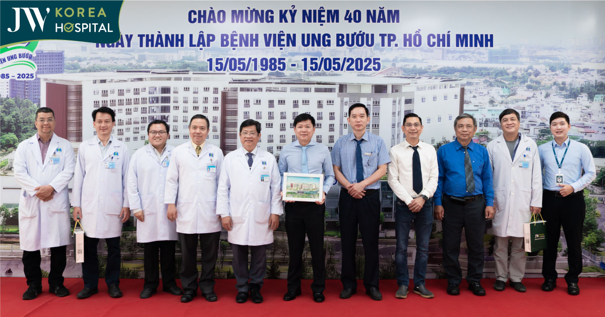 Bệnh viện JW chính thức hợp tác với bệnh viện Ung bướu TP.HCM