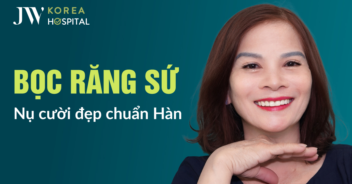 Quy trình thực hiện Bọc răng sứ kỹ thuật số 4.0 tại Bệnh viện JW được thực hiện bởi bác sĩ hơn 20 năm kinh nghiệm và công nghệ hiện đại chuẩn y khoa