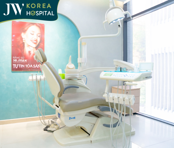 Cơ sở vật chất hiện đại, tân tiến tại Khoa Răng hàm mặt của bệnh viện JW