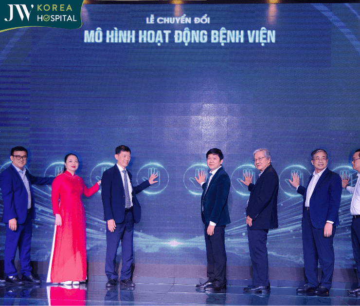 nghi thức chạm tay chuyển đổi hoạt động bệnh viện đa khoa