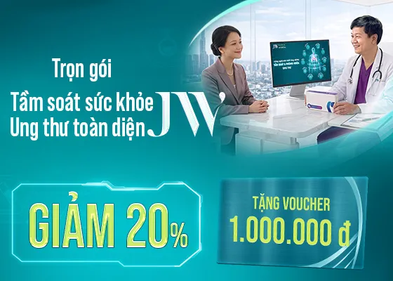 Giảm 20% gói tầm soát sức khỏe toàn diện