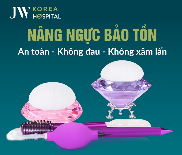 Nâng ngực bảo tồn an toàn - không đau - không xâm lấn -